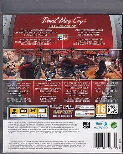 Devil May Cry HD Collection Classics HD- PS3  (B Grade) (Genbrug)